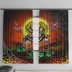 We Are Tigers Halloween Window Curtain Pumpkin Scary Spooky Season - Aussie Hoodie
