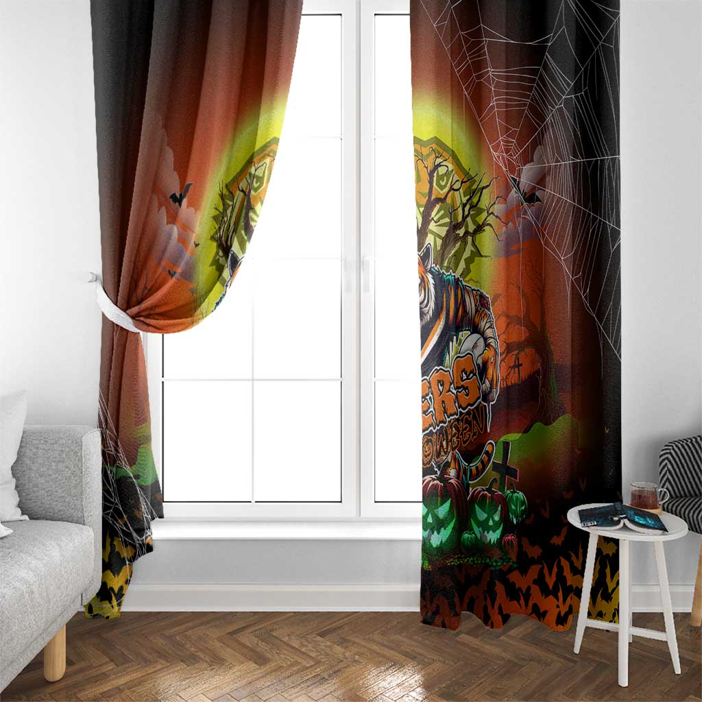 We Are Tigers Halloween Window Curtain Pumpkin Scary Spooky Season - Aussie Hoodie