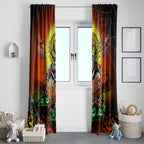 We Are Tigers Halloween Window Curtain Pumpkin Scary Spooky Season - Aussie Hoodie