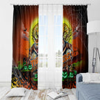 We Are Tigers Halloween Window Curtain Pumpkin Scary Spooky Season - Aussie Hoodie