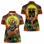 We Are Tigers Halloween Women Polo Shirt Pumpkin Scary Spooky Season - Aussie Hoodie