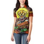 We Are Tigers Halloween Women Polo Shirt Pumpkin Scary Spooky Season - Aussie Hoodie