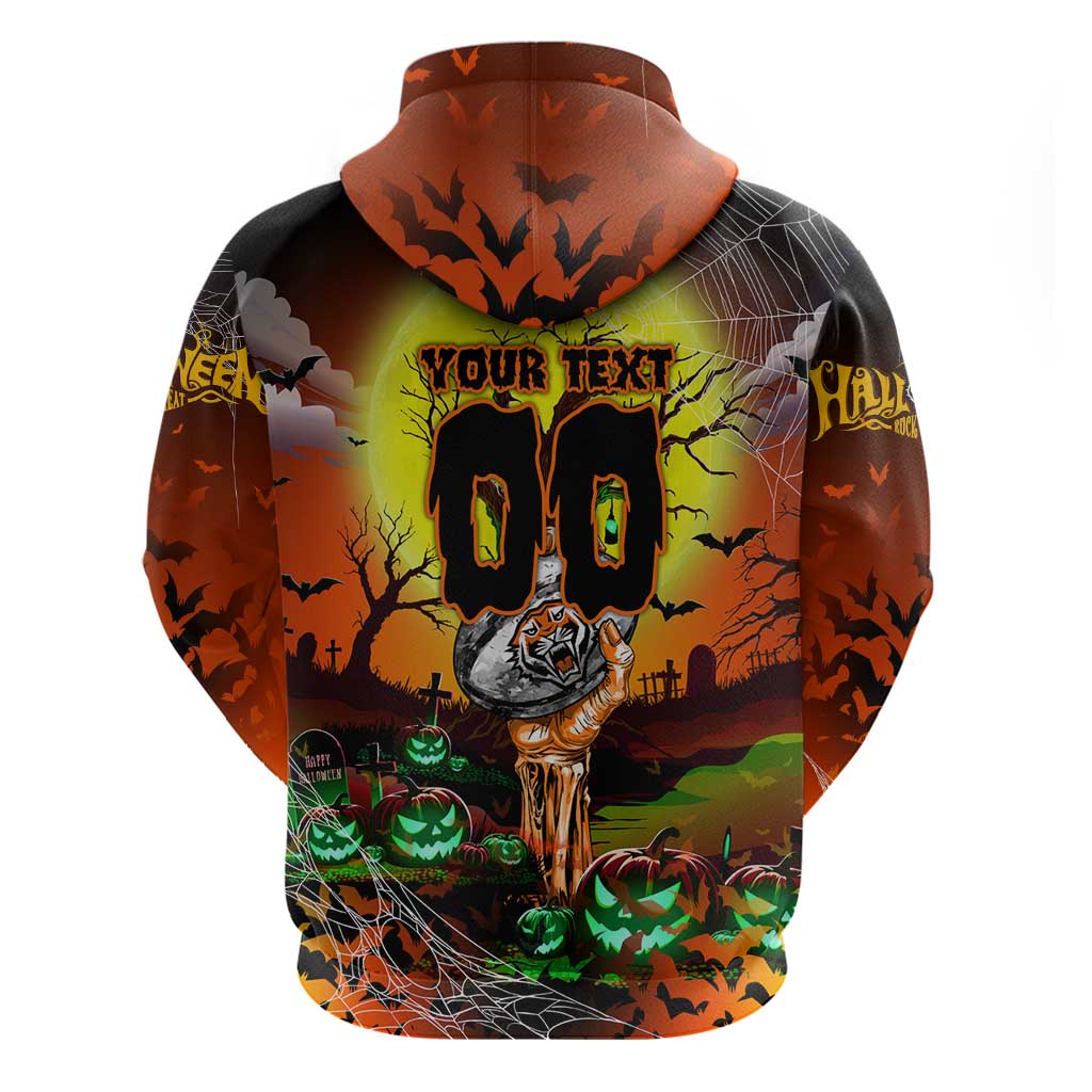 We Are Tigers Halloween Zip Hoodie Pumpkin Scary Spooky Season - Aussie Hoodie