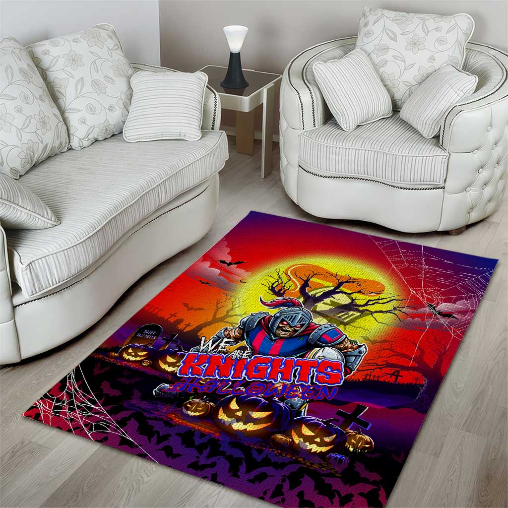 We Are Knights Halloween Area Rug Pumpkin Scary Spooky Season - Aussie Hoodie
