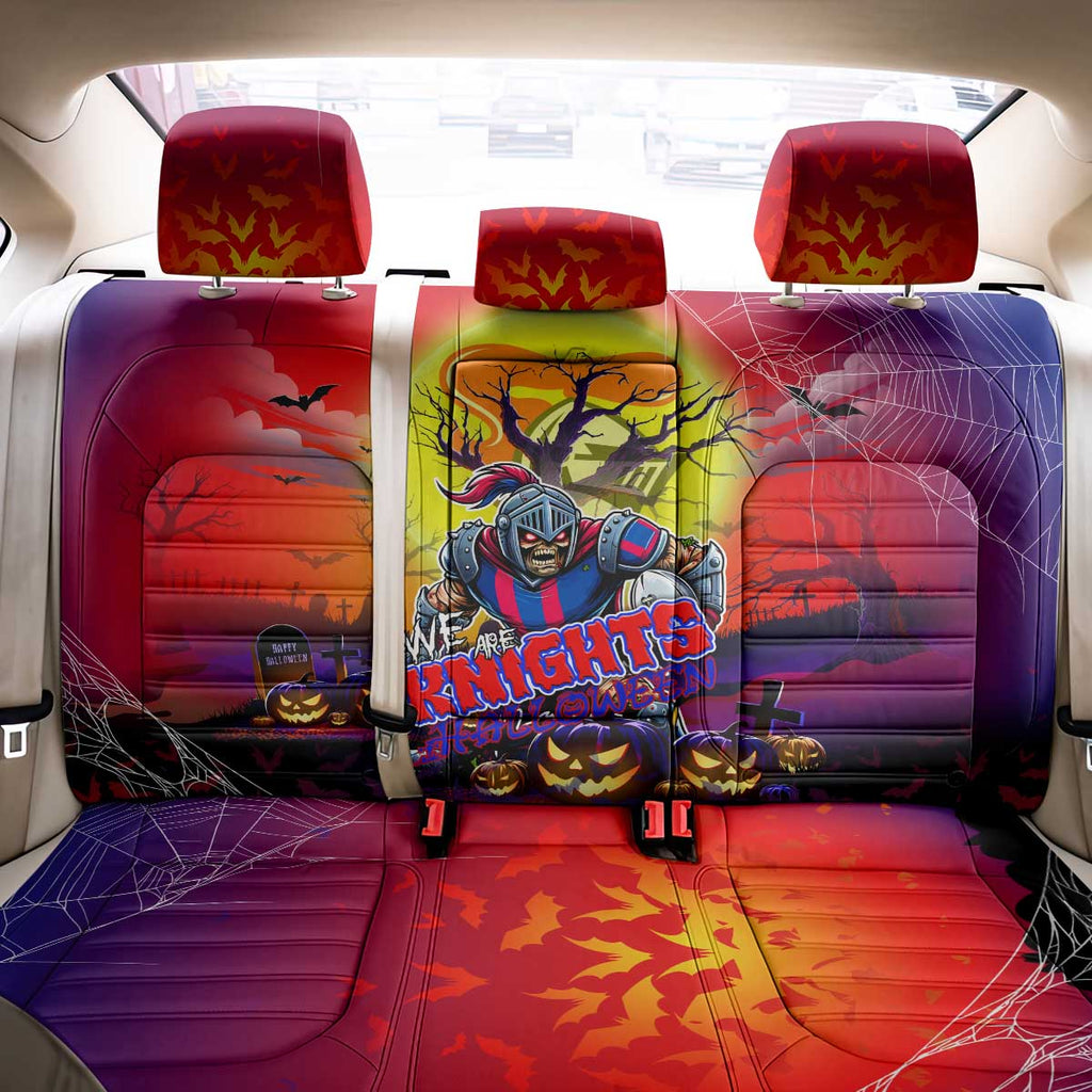 We Are Knights Halloween Back Car Seat Cover Pumpkin Scary Spooky Season - Aussie Hoodie