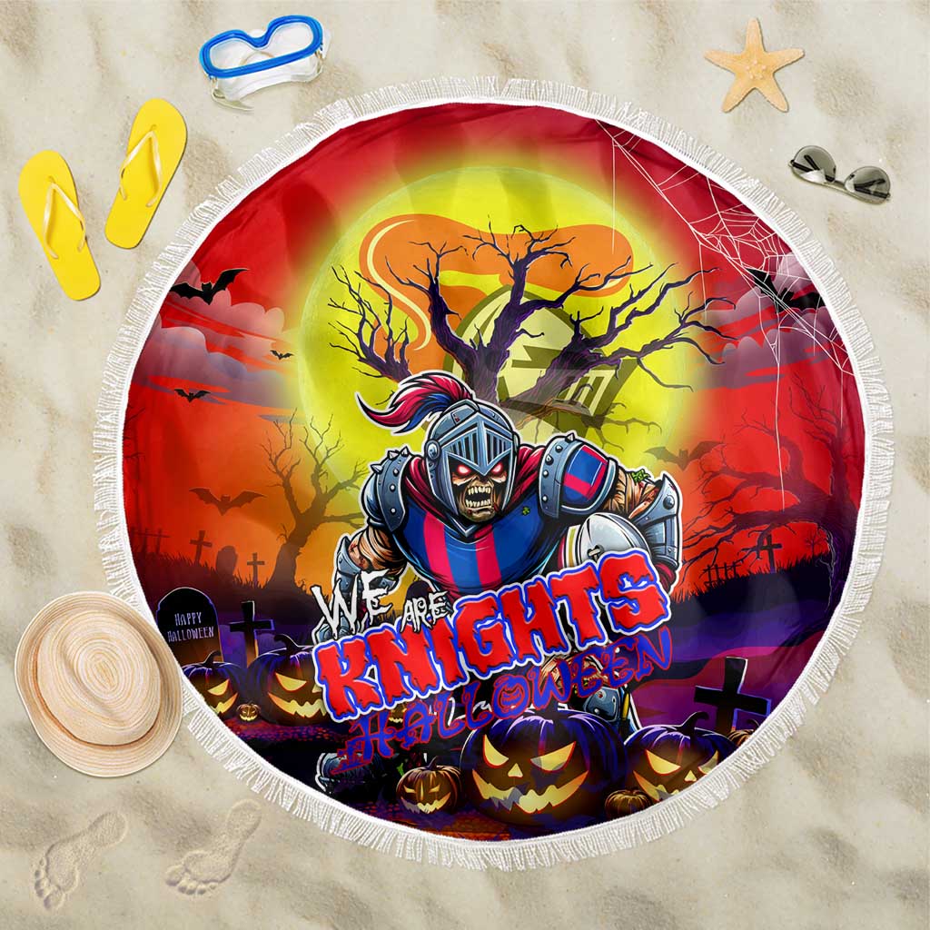We Are Knights Halloween Beach Blanket Pumpkin Scary Spooky Season - Aussie Hoodie