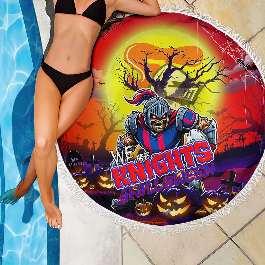We Are Knights Halloween Beach Blanket Pumpkin Scary Spooky Season - Aussie Hoodie