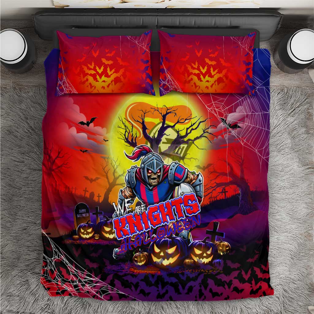 We Are Knights Halloween Bedding Set Pumpkin Scary Spooky Season - Aussie Hoodie