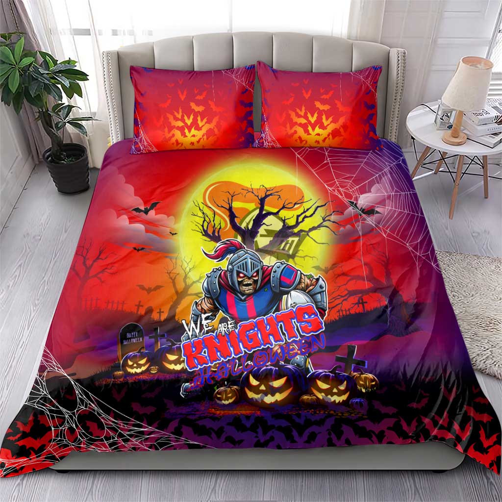 We Are Knights Halloween Bedding Set Pumpkin Scary Spooky Season - Aussie Hoodie