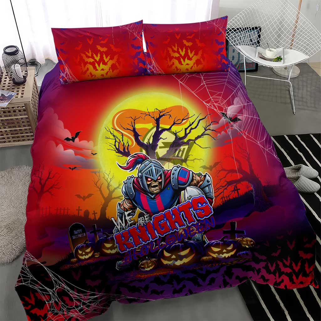 We Are Knights Halloween Bedding Set Pumpkin Scary Spooky Season - Aussie Hoodie