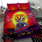 We Are Knights Halloween Bedding Set Pumpkin Scary Spooky Season - Aussie Hoodie