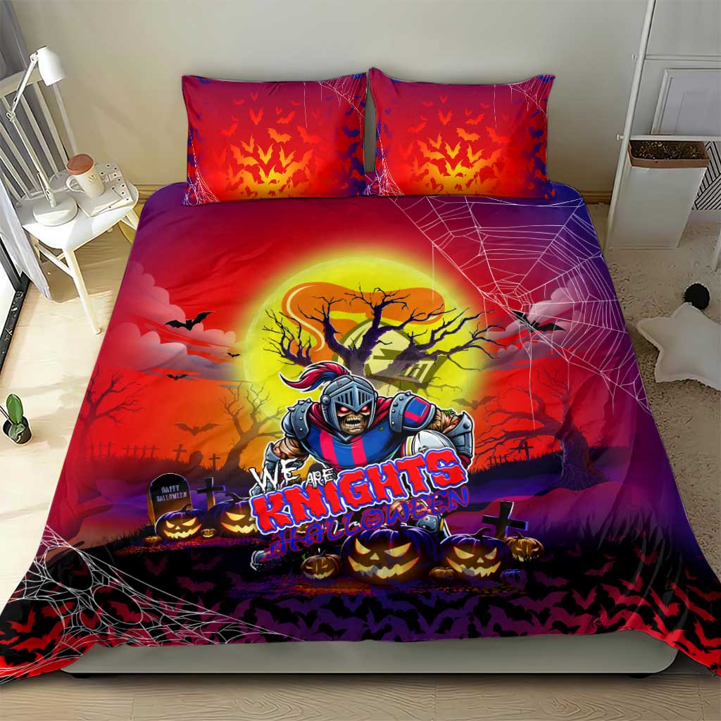 We Are Knights Halloween Bedding Set Pumpkin Scary Spooky Season - Aussie Hoodie