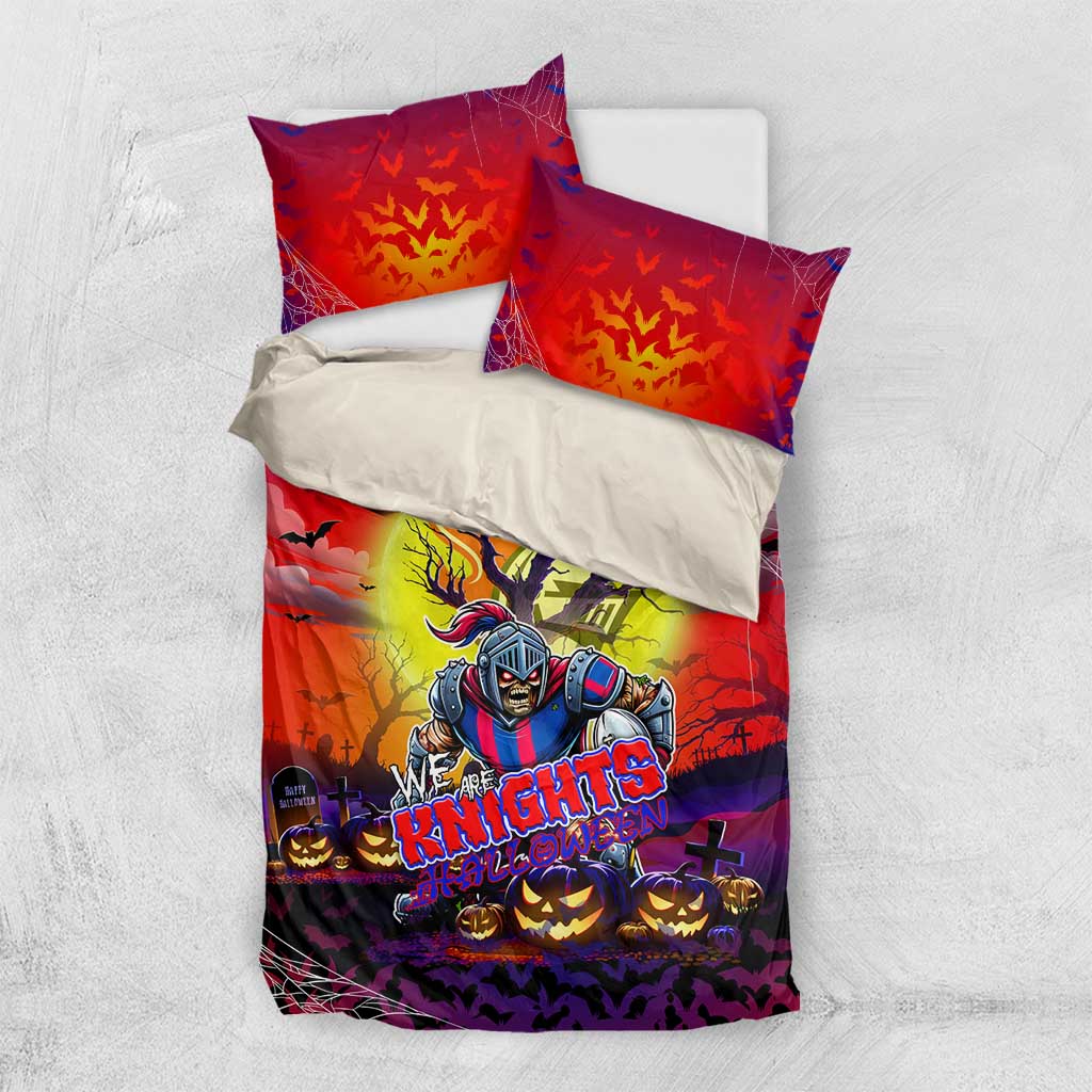 We Are Knights Halloween Bedding Set Pumpkin Scary Spooky Season - Aussie Hoodie
