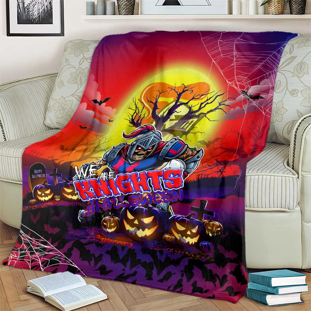 We Are Knights Halloween Blanket Pumpkin Scary Spooky Season - Aussie Hoodie