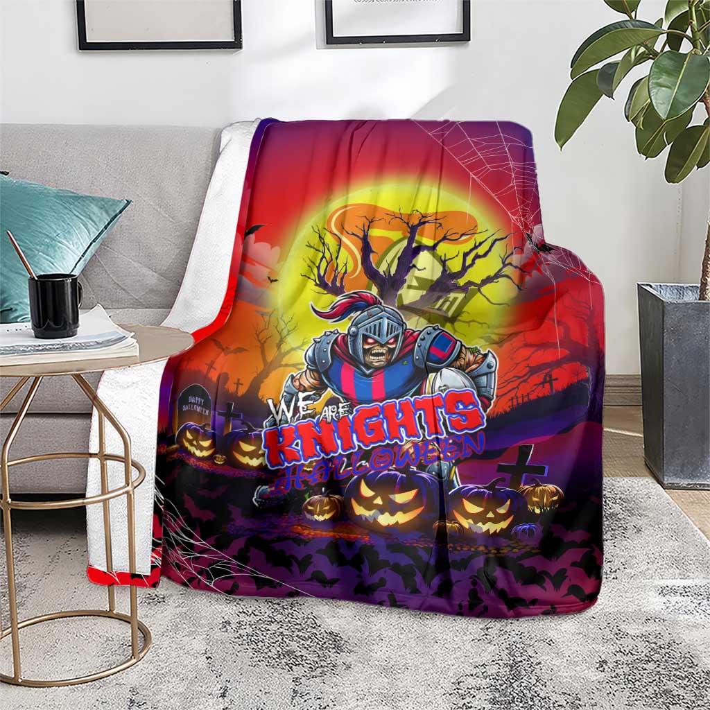 We Are Knights Halloween Blanket Pumpkin Scary Spooky Season - Aussie Hoodie