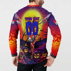 We Are Knights Halloween Button Sweatshirt Pumpkin Scary Spooky Season - Aussie Hoodie