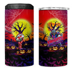 We Are Knights Halloween 4 in 1 Can Cooler Tumbler Pumpkin Scary Spooky Season - Aussie Hoodie