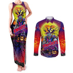 We Are Knights Halloween Couples Matching Tank Maxi Dress and Long Sleeve Button Shirt Pumpkin Scary Spooky Season - Aussie Hoodie