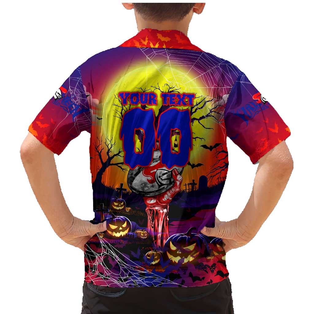 We Are Knights Halloween Family Matching Mermaid Dress and Hawaiian Shirt Pumpkin Scary Spooky Season - Aussie Hoodie