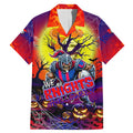 We Are Knights Halloween Family Matching Mermaid Dress and Hawaiian Shirt Pumpkin Scary Spooky Season - Aussie Hoodie