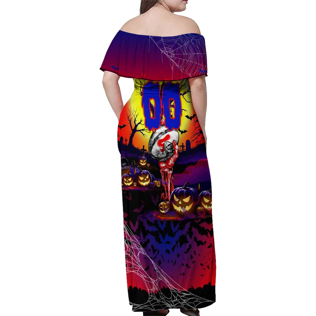 We Are Knights Halloween Family Matching Off Shoulder Maxi Dress and Hawaiian Shirt Pumpkin Scary Spooky Season - Aussie Hoodie