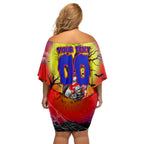 We Are Knights Halloween Family Matching Off Shoulder Short Dress and Hawaiian Shirt Pumpkin Scary Spooky Season - Aussie Hoodie