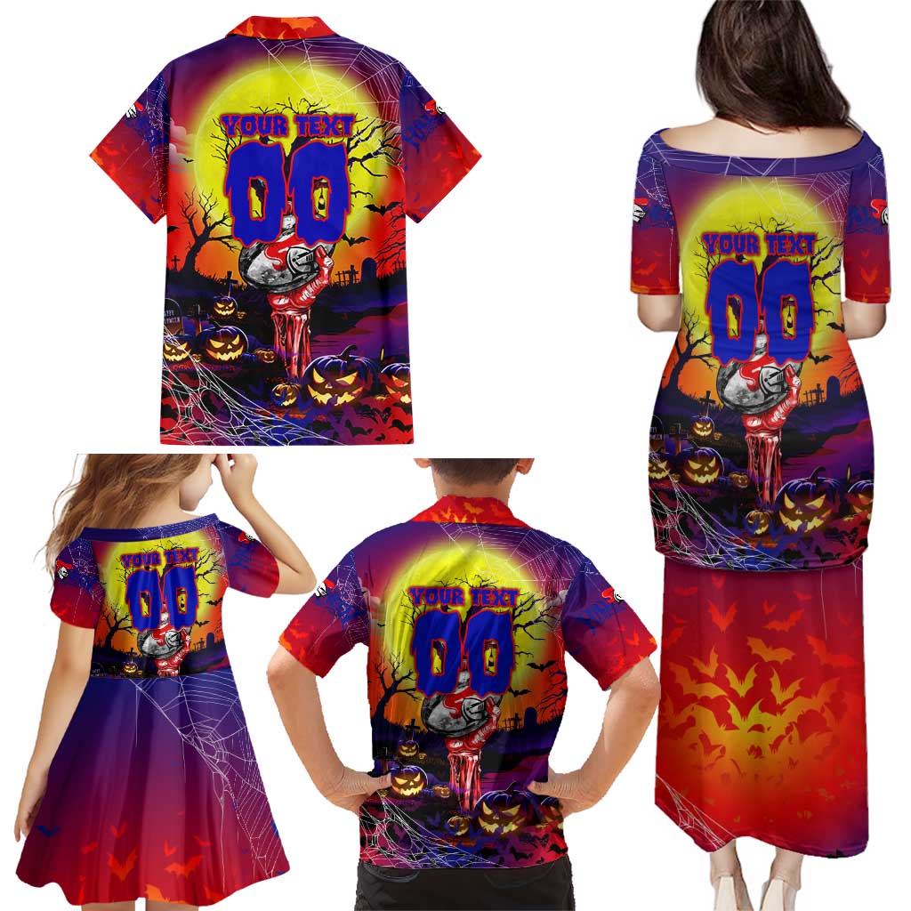 We Are Knights Halloween Family Matching Puletasi and Hawaiian Shirt Pumpkin Scary Spooky Season - Aussie Hoodie