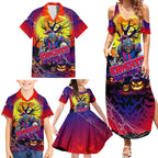 We Are Knights Halloween Family Matching Summer Maxi Dress and Hawaiian Shirt Pumpkin Scary Spooky Season - Aussie Hoodie