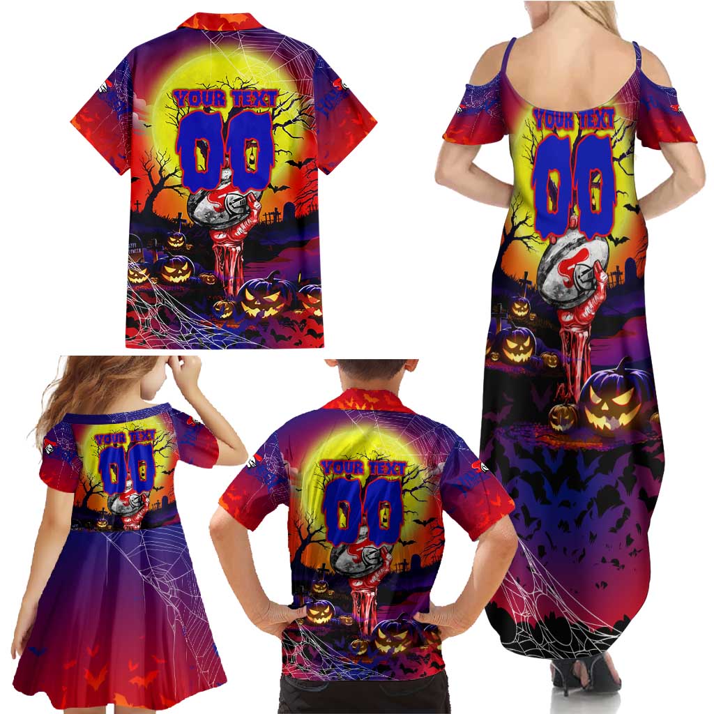 We Are Knights Halloween Family Matching Summer Maxi Dress and Hawaiian Shirt Pumpkin Scary Spooky Season - Aussie Hoodie