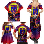 We Are Knights Halloween Family Matching Summer Maxi Dress and Hawaiian Shirt Pumpkin Scary Spooky Season - Aussie Hoodie