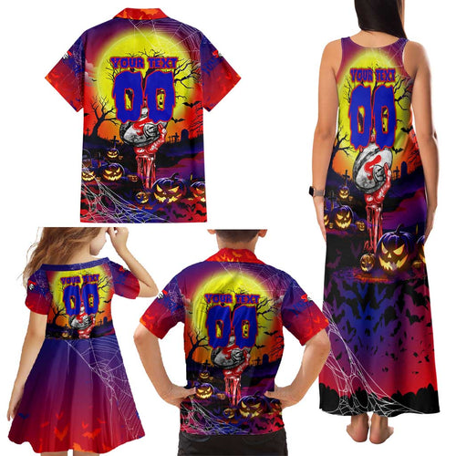 We Are Knights Halloween Family Matching Tank Maxi Dress and Hawaiian Shirt Pumpkin Scary Spooky Season - Aussie Hoodie