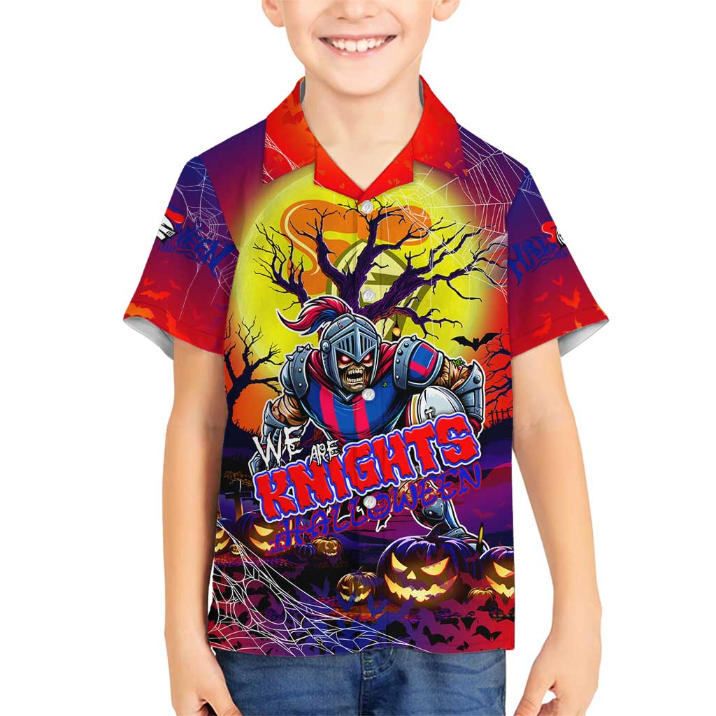 We Are Knights Halloween Family Matching Tank Maxi Dress and Hawaiian Shirt Pumpkin Scary Spooky Season - Aussie Hoodie