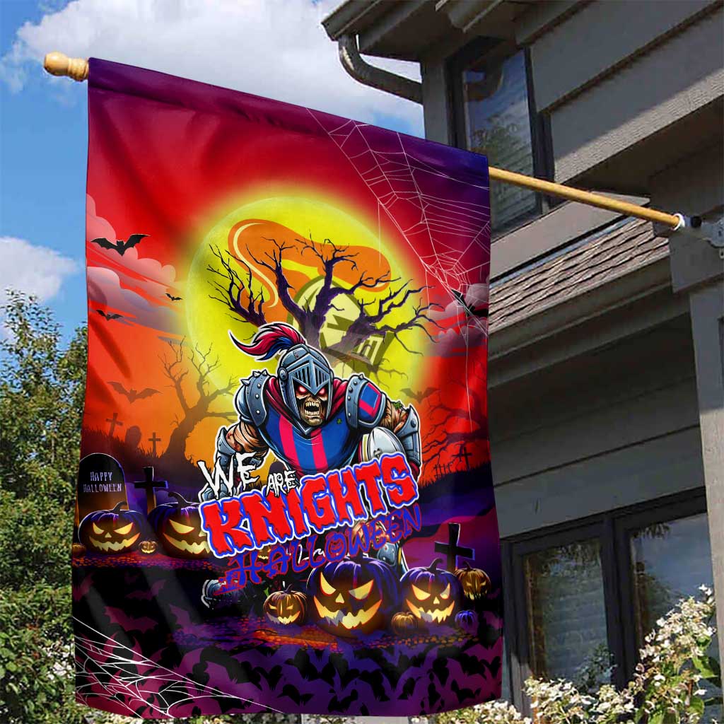We Are Knights Halloween Garden Flag Pumpkin Scary Spooky Season - Aussie Hoodie