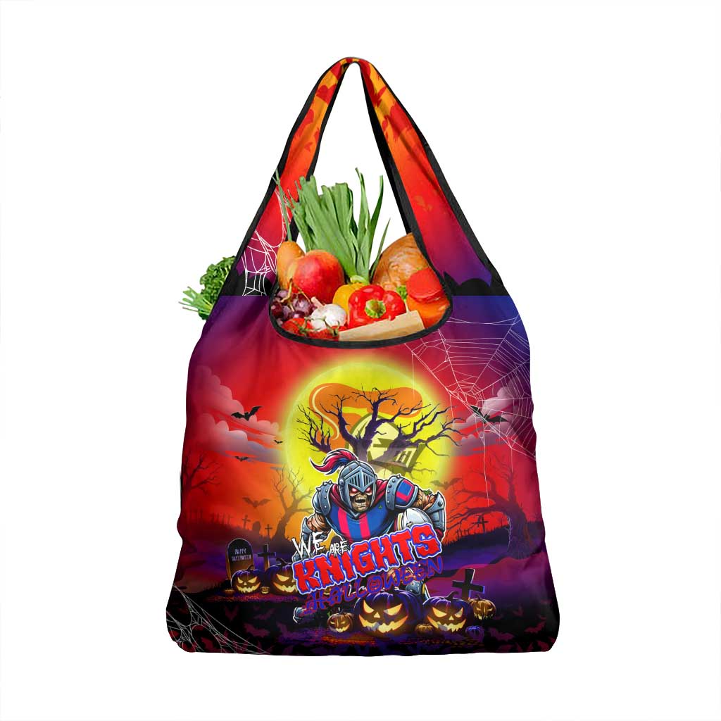 We Are Knights Halloween Grocery Bag Pumpkin Scary Spooky Season - Aussie Hoodie