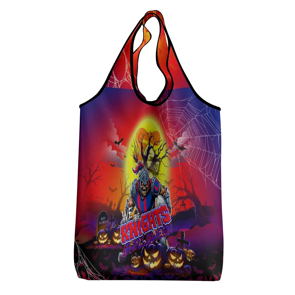 We Are Knights Halloween Grocery Bag Pumpkin Scary Spooky Season - Aussie Hoodie