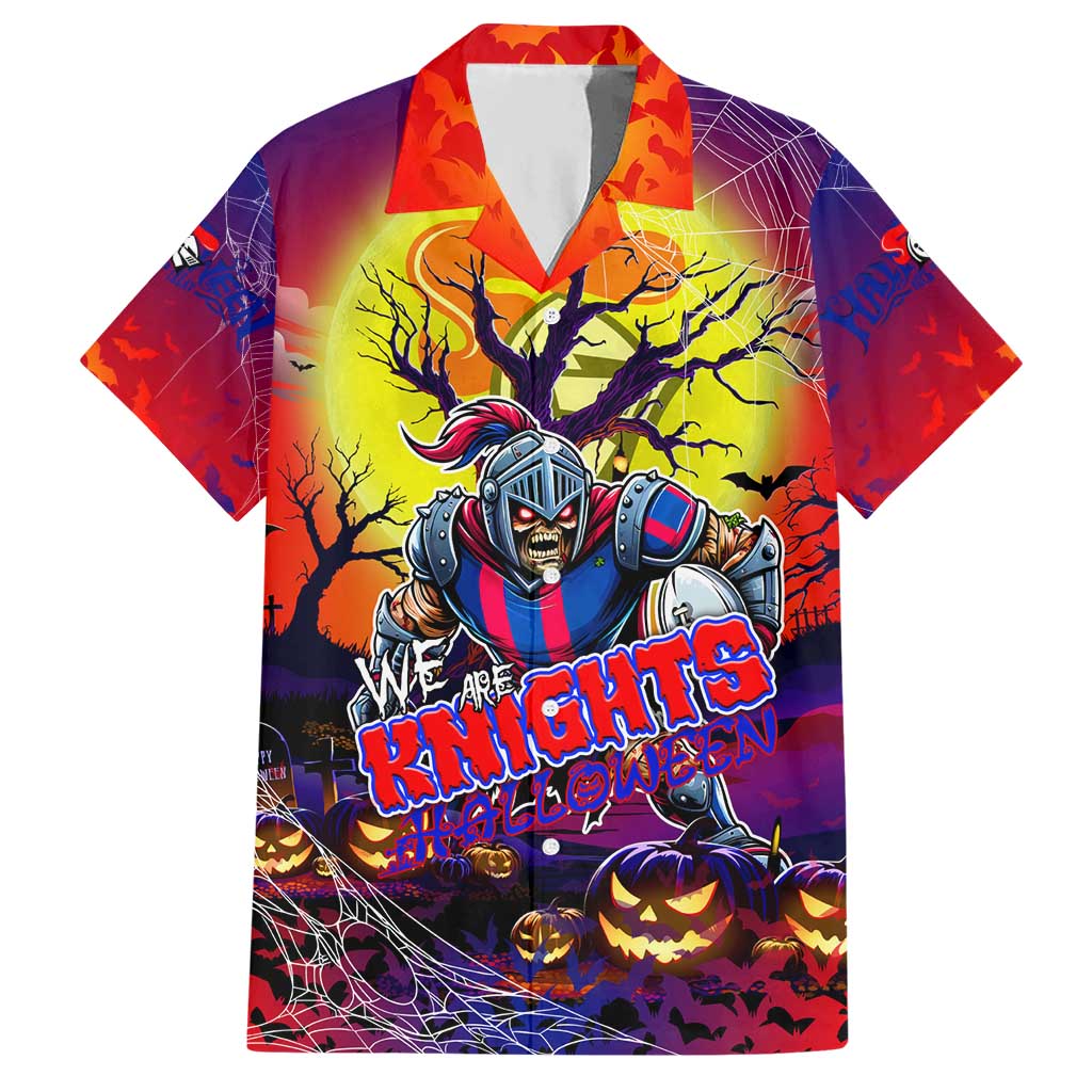 We Are Knights Halloween Hawaiian Shirt Pumpkin Scary Spooky Season - Aussie Hoodie