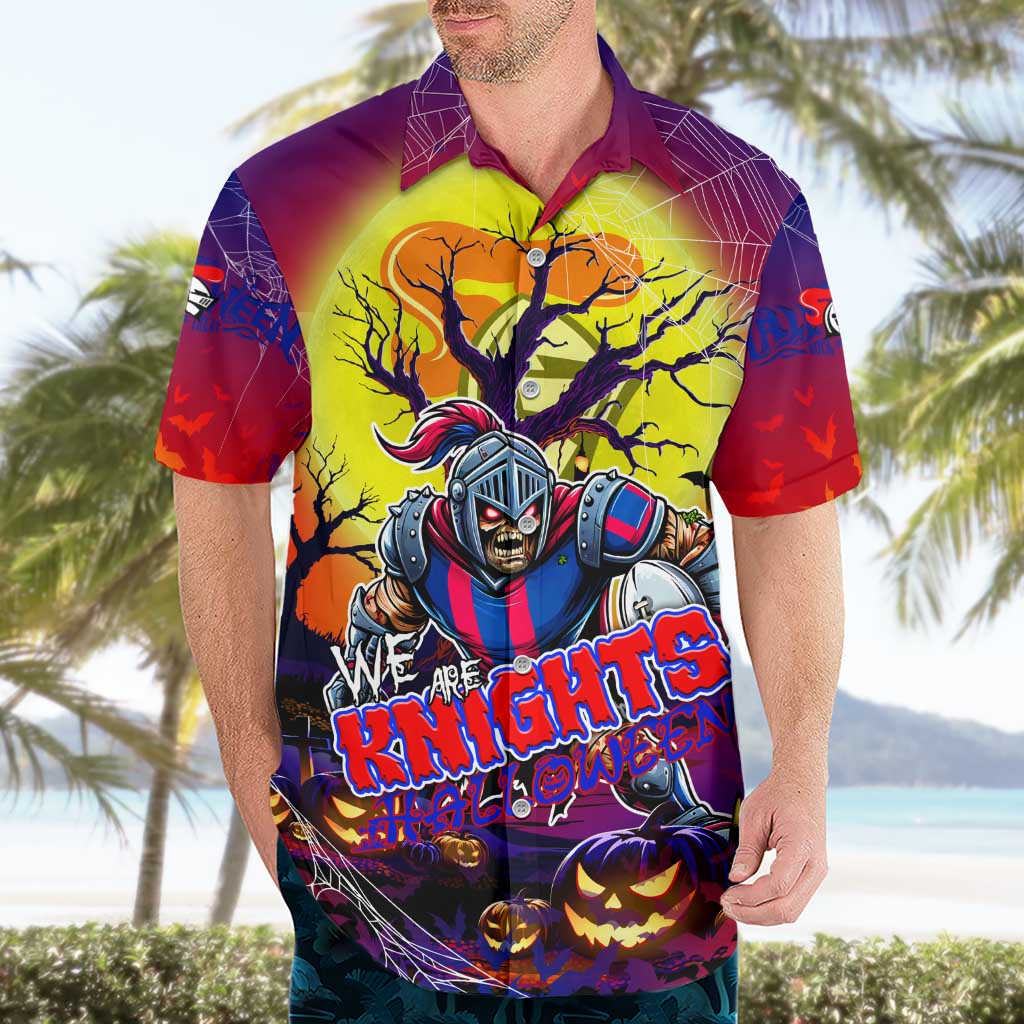 We Are Knights Halloween Hawaiian Shirt Pumpkin Scary Spooky Season - Aussie Hoodie