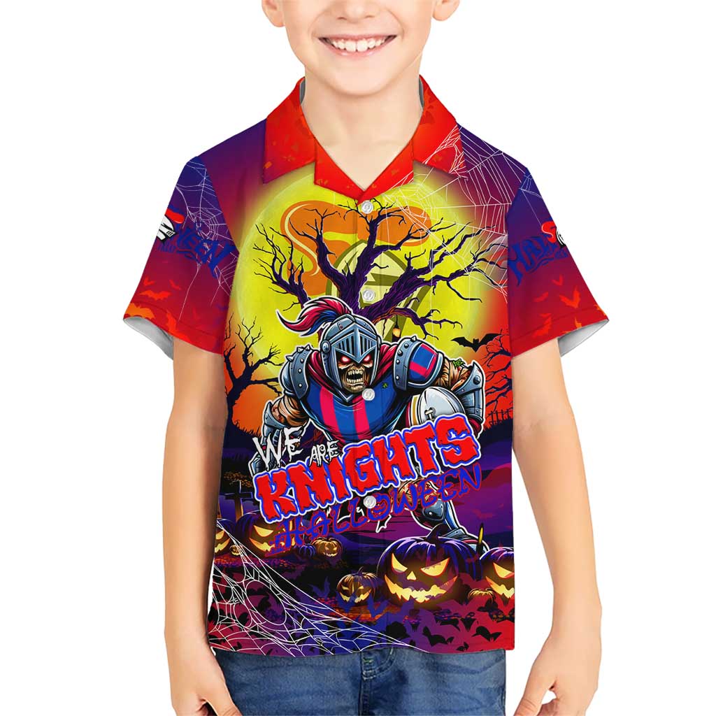We Are Knights Halloween Hawaiian Shirt Pumpkin Scary Spooky Season - Aussie Hoodie