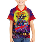 We Are Knights Halloween Hawaiian Shirt Pumpkin Scary Spooky Season - Aussie Hoodie