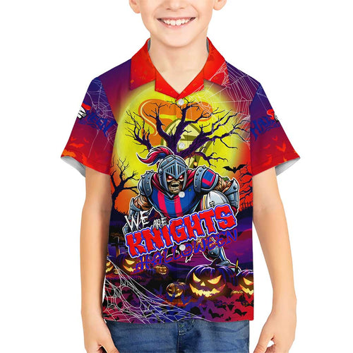 We Are Knights Halloween Hawaiian Shirt Pumpkin Scary Spooky Season - Aussie Hoodie