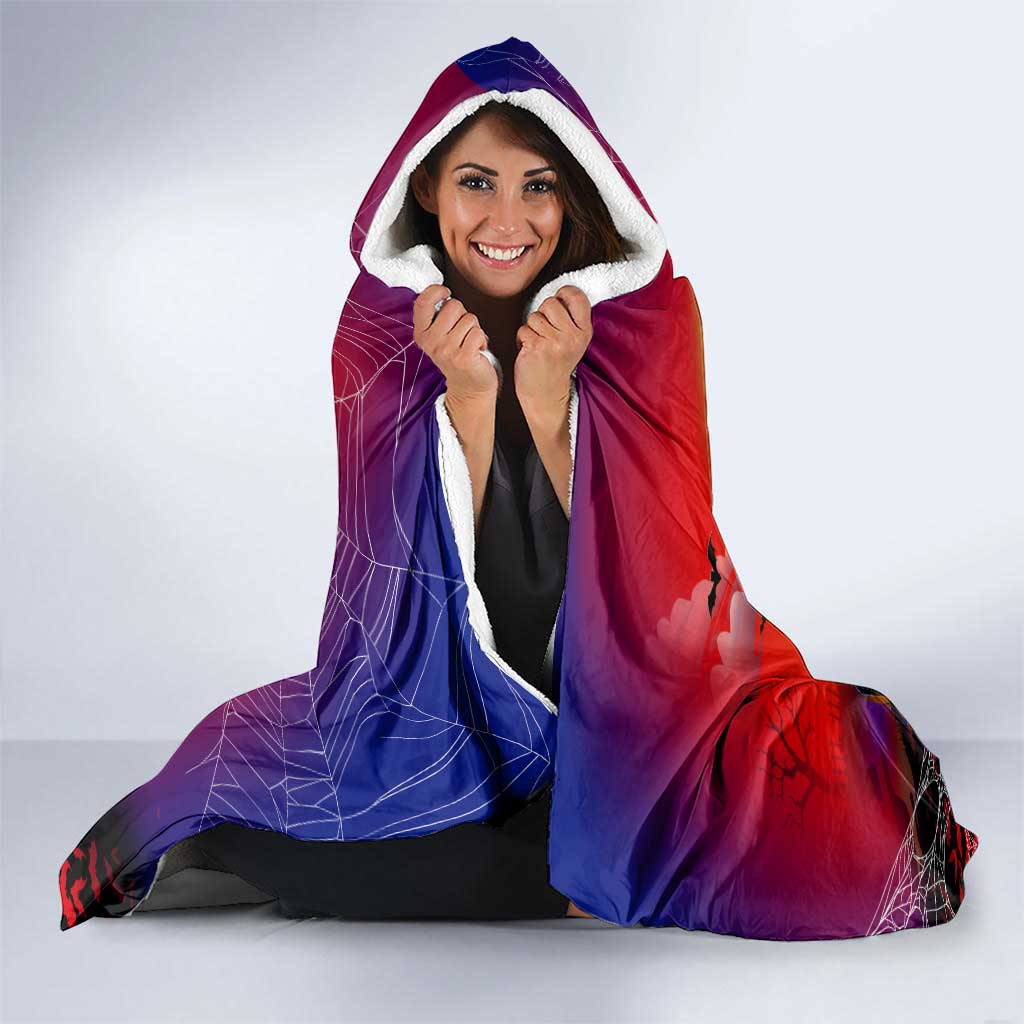 We Are Knights Halloween Hooded Blanket Pumpkin Scary Spooky Season - Aussie Hoodie