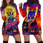 We Are Knights Halloween Hoodie Dress Pumpkin Scary Spooky Season - Aussie Hoodie