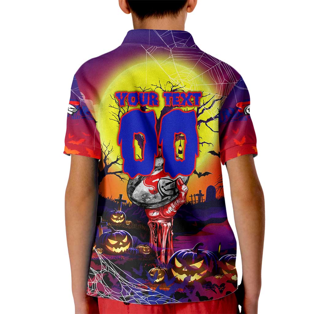 We Are Knights Halloween Kid Polo Shirt Pumpkin Scary Spooky Season - Aussie Hoodie