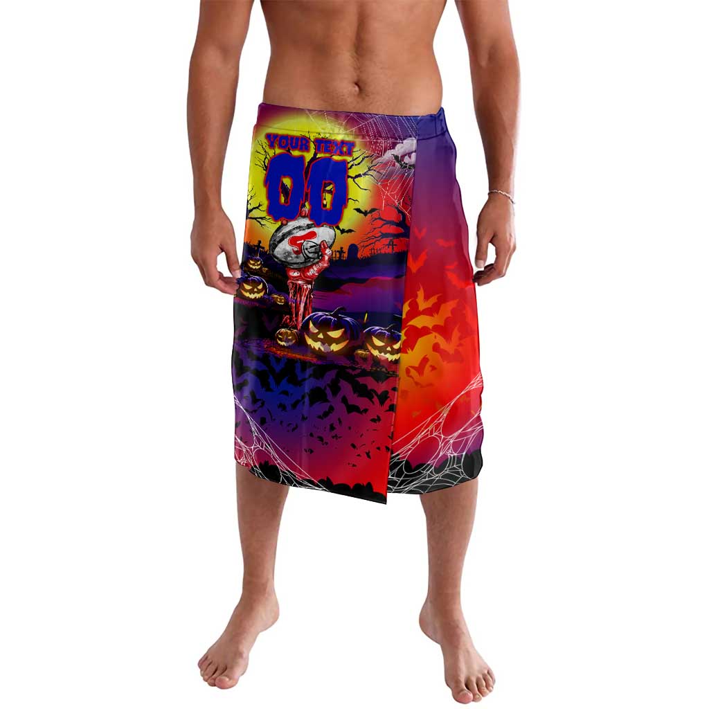 We Are Knights Halloween Lavalava Pumpkin Scary Spooky Season - Aussie Hoodie