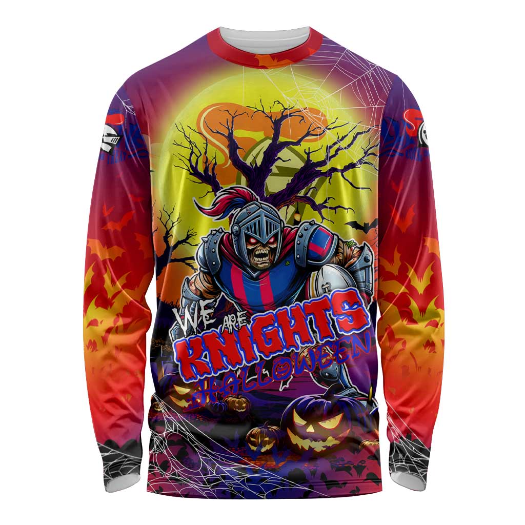 We Are Knights Halloween Long Sleeve Shirt Pumpkin Scary Spooky Season - Aussie Hoodie