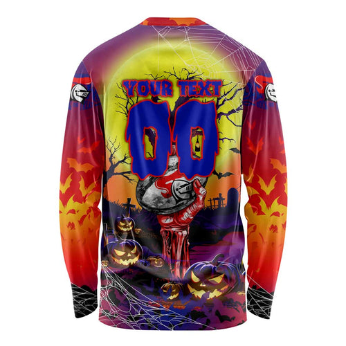 We Are Knights Halloween Long Sleeve Shirt Pumpkin Scary Spooky Season - Aussie Hoodie