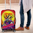 We Are Knights Halloween Luggage Cover Pumpkin Scary Spooky Season - Aussie Hoodie