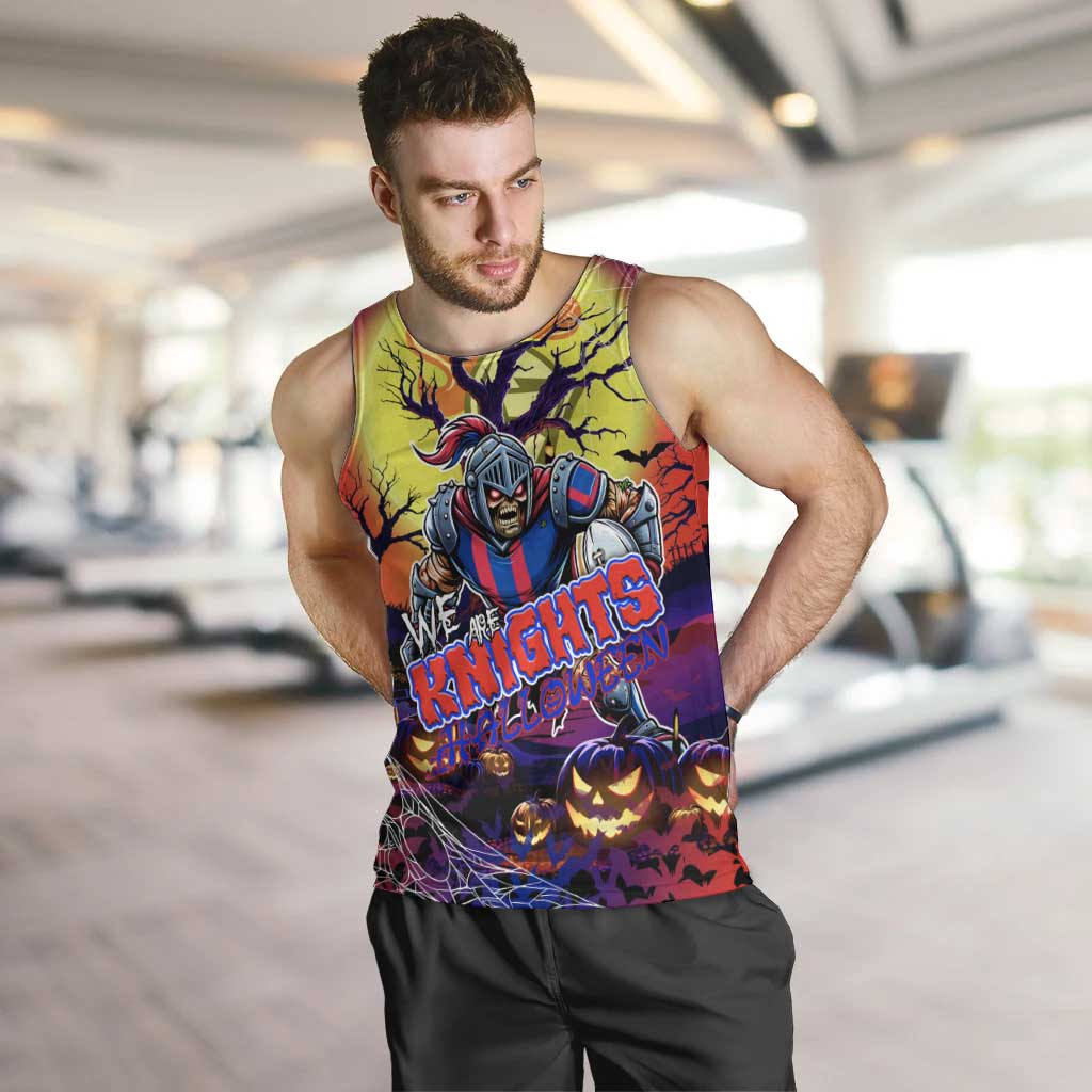 We Are Knights Halloween Men Tank Top Pumpkin Scary Spooky Season - Aussie Hoodie