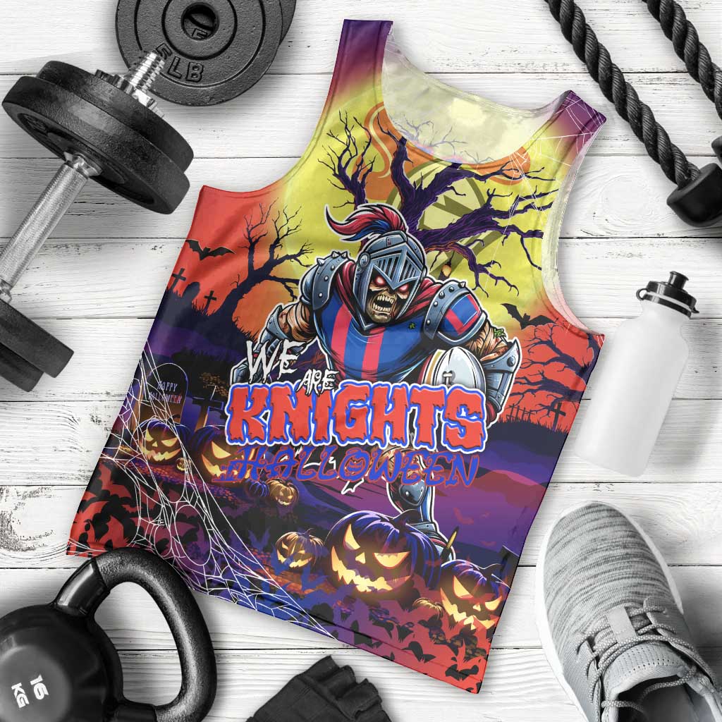 We Are Knights Halloween Men Tank Top Pumpkin Scary Spooky Season - Aussie Hoodie