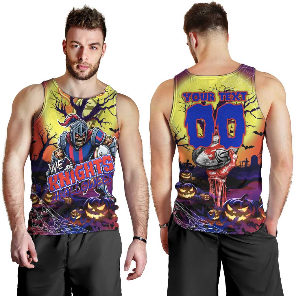 We Are Knights Halloween Men Tank Top Pumpkin Scary Spooky Season - Aussie Hoodie
